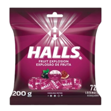 Halls Fruit Explosion Lozenges 200g - 72's